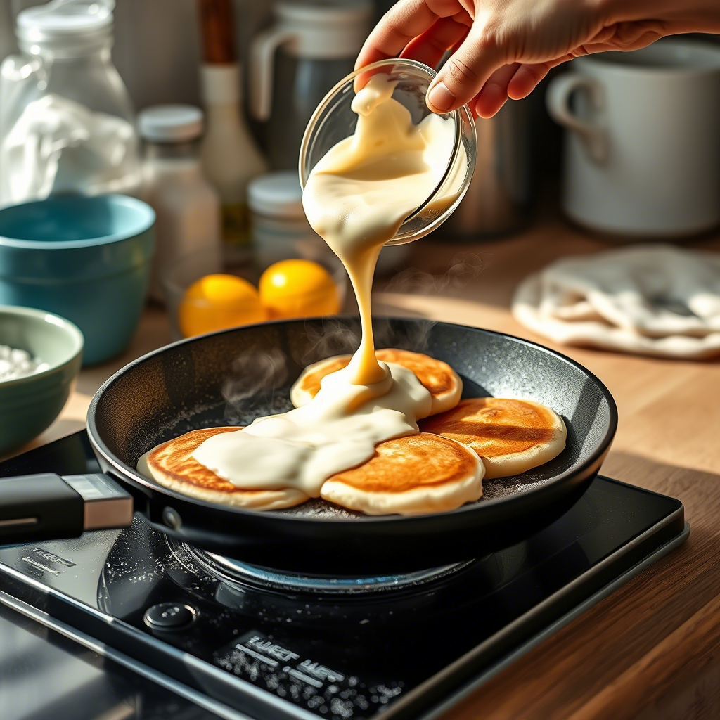 طرز تهیه پنکیک خانگی